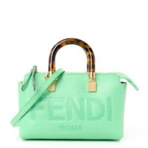 Fendi By The Way Edamame / Tortoise Leather Mini